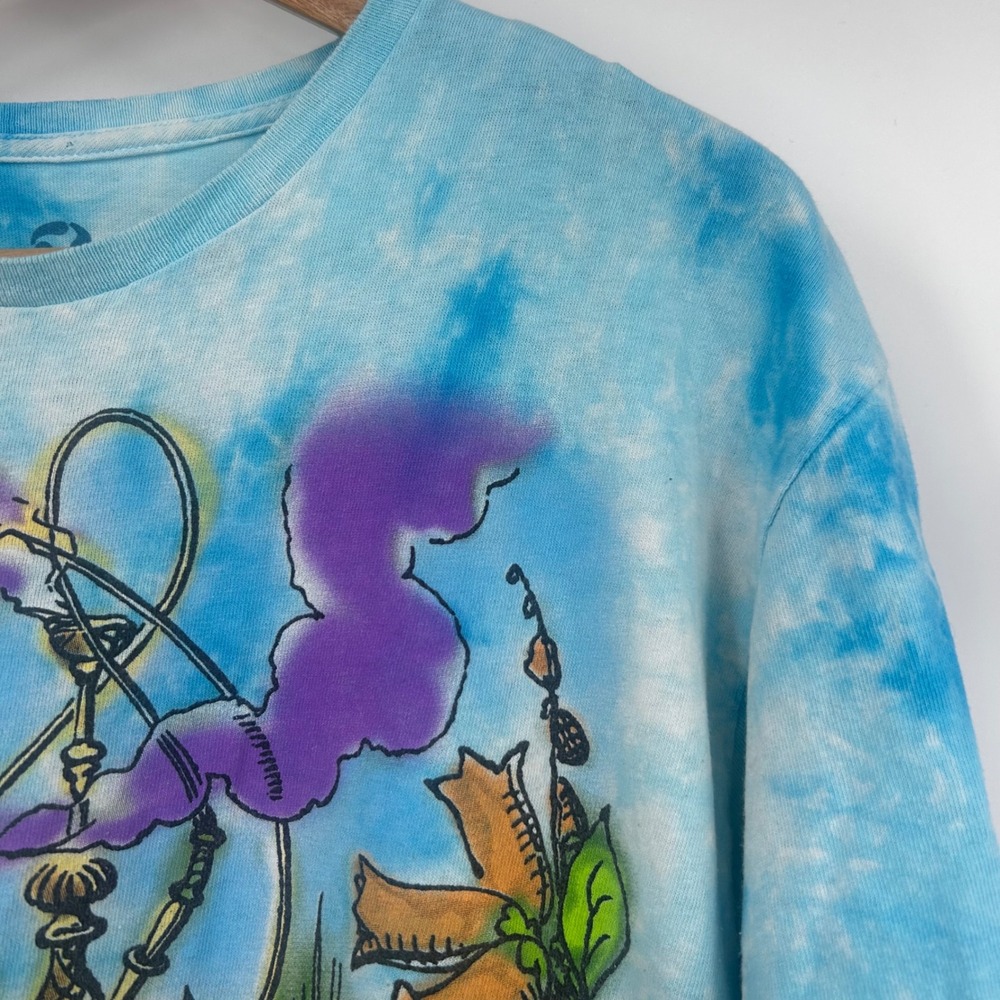 Liquid Blue Alice‎ In Wonderland Caterpillar Tie Dye T Shirt Size L - Picture 2 of 7